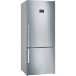 Bosch Series 6 521L Nofrost Fridge-freezer Steel