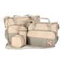 BABY Multifunctional Changing Diaper Handbag 5 Piece Set - Khaki
