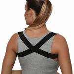 Posturificbrace.com Posture Corrector Wear 15 Minutes A Day Follow 4 Easy Stretches For Improved Lasting Results Black Large