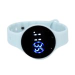 Kids Digital Watch Waterproof Silicone LED Sport Clock For Students Blue