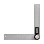 Gemred 82305 Digital Angle Finder Gemred Protractor Stainless Steel 7INCH 200MM Black Button