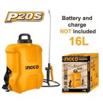 Ingco 20V Lithium-ion Battery Sprayer
