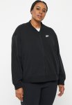 Nike Plus W Nsw Club Fleece Os Crp Fz Sweat - Black