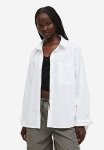 Cotton Poplin Shirt - White