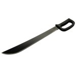 D-ring Machete With Sheath Black Handle FG02093