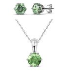 DESTINY August Birth Set With Swarovski Crystals
