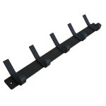 Lifespace 600MM Rustic Industrial Bespoke Utility Hook - 5 Hooks