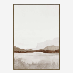 Wall Art - Country Field In Sepia