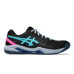 Asics Shoe G-dedicate 8 Padel Mn Black energy Aqua SS25