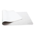 Anti-slip Pu Leather Office Desktop Mousepad - Brown silver