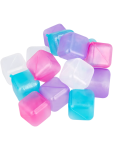 Reusable Multi-coloured Ice Cubes - None None