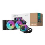 Deepcool LE240 V2 240MM Argb Aio Dual 120MM Pwm Fans Intel & Amd Compatible – New