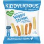 Kiddylicious Cheesy Flavoured Veggie Straws 12G - 9 Months+