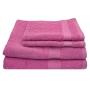 Eqyptian Collection Towel -440GSM -2 Guest Towels 2 Bath Sheets -pink