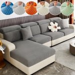 1PC Strech Sofa Slipcover Pet's Favorite Dog Friendly Sofa Couch Cover Fuzzy Non Slip Sofa Cover Furniture Protector For Bedroom