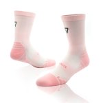 Versus Classic Active Crew Tab Pastel Pink Socks - 8-12