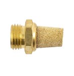 AirCraft Muffler Brass Conical 1 8"M