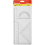 Geometry Ruler Set 4-PACK