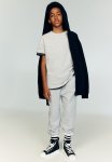 Cotton Sweatshirt Joggers - Grey