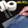 1PC No-sew Fusible Bonding Tape Roll White Double-sided Interfacing Fabric Hemming & Patching Tape For Clothing Diy Sewing Craft