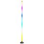 122CM White-black Cylindrical Floor Lamp