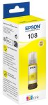 Epson 108 Ecotank 70ML Ink Yellow Bottle