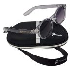 Focusfit Round Retro-inspired UV350 Sunglasses C3408PL-GR