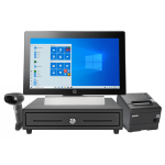 HP RP9 G1 Retail Pos System Combo 15.6 Touch Terminal Intel Core I5-6500 8GB DDR4 120GB SSD Ms WIN10 Pro 64-BIT Pos Cash Drawer