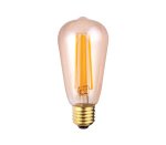 Synerji LED Glass Vintage Amber Es ST19 4W