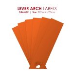 Lever Arch Orange 12