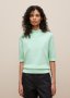 Boucle Mock Neck