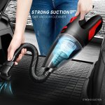 1PC Portable Vacuum Cleaner Corded Vacuum Cleaner Equipped With Various Accessories Suitable For Household Car Office And Outdoo