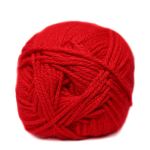 Charity Dk Pullskein Wool 100GR Cherry Red