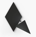 Shapes Limited Edition Ultra Black Triangles Expansion Pack 3 Panels