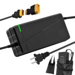 Qkdim 67.2V5A Charger With 6-IN-1 Plug For 60V Lithium Battery Such As Car Truck Lawn Mower Boat Marine Batteries XT60 XT90 Pl