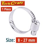 Craft Hose Clamp 8-27MM Each GM7