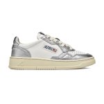 Medalist Low Bicolor Sneakers -white silver