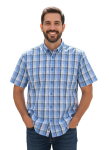 Sterling shirt Check Lt Blue White 3193019 33