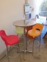 Cocktail Table With 3 Bar Chairs In An Excellent Condition R950