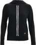 Women's Ua Rival Terry Taped Full Zip Hoodie - Black / XS