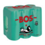 BOS Lime & Ginger Flavoured Rooi Ice Tea 6 X 300ML