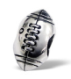 B141-C4224 - 925 Sterling Silver Rugby European Charm Bead