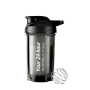500ML Milkshake Cup Fitness Water Cup Graduated Shaker Cup-black
