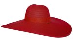 Womens Tau Collection Hat In Cranberry - Cranberry 61CM
