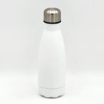Single Wall 500ML Stainless Steel White Bottle