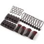 34PCS Camping Tarp Clips Heavy Lock Grip With Bungee Cord & Buckle