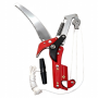 Garden Branch Saw Shears Dual-pulley High Tree Pruner - Red