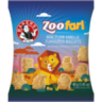 Bakers Zoofari MINI Plain Vanilla Flavoured Biscuits 40G