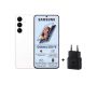 Samsung Galaxy S25 Fe 5G 256GB White + 45W Travel Adaptor
