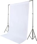 Premium Green 3X6M Muslin Backdrop Cloth With 3X3M Backdrop Stand For Studio Photography